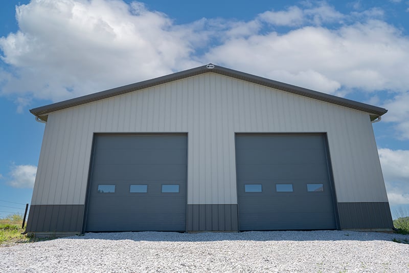 14' Tall PostFrame Garage Johnson County, IA FBi Buildings